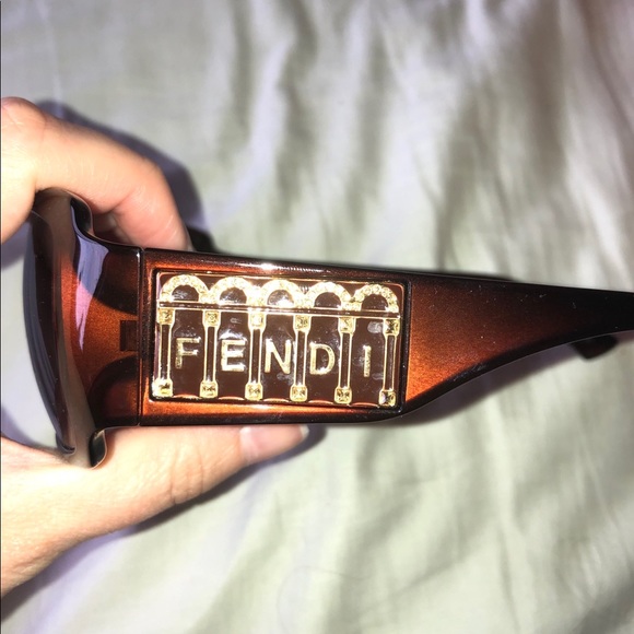 Fendi Accessories - Authentic Brown & Gold Fendi sunglasses